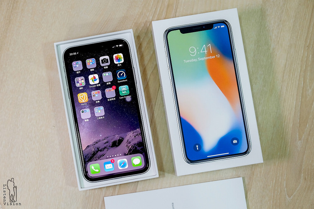 iPhone x 銀 | 十年磨一劍 進化後的iPhone X 簡易開箱