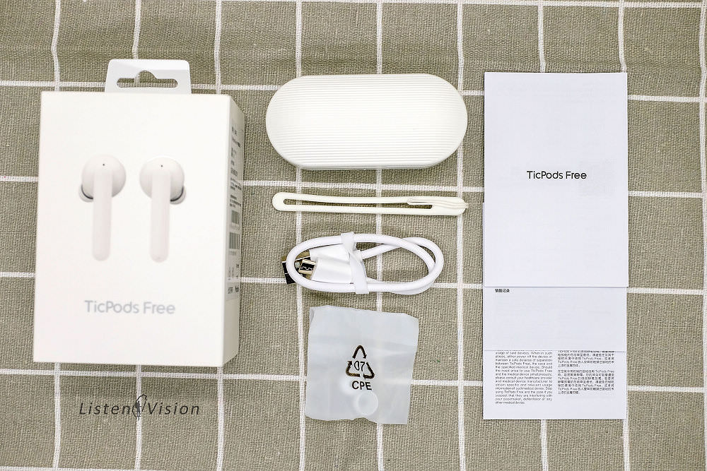 TicPods Free 平價版的 AirPods / 簡易開箱測試