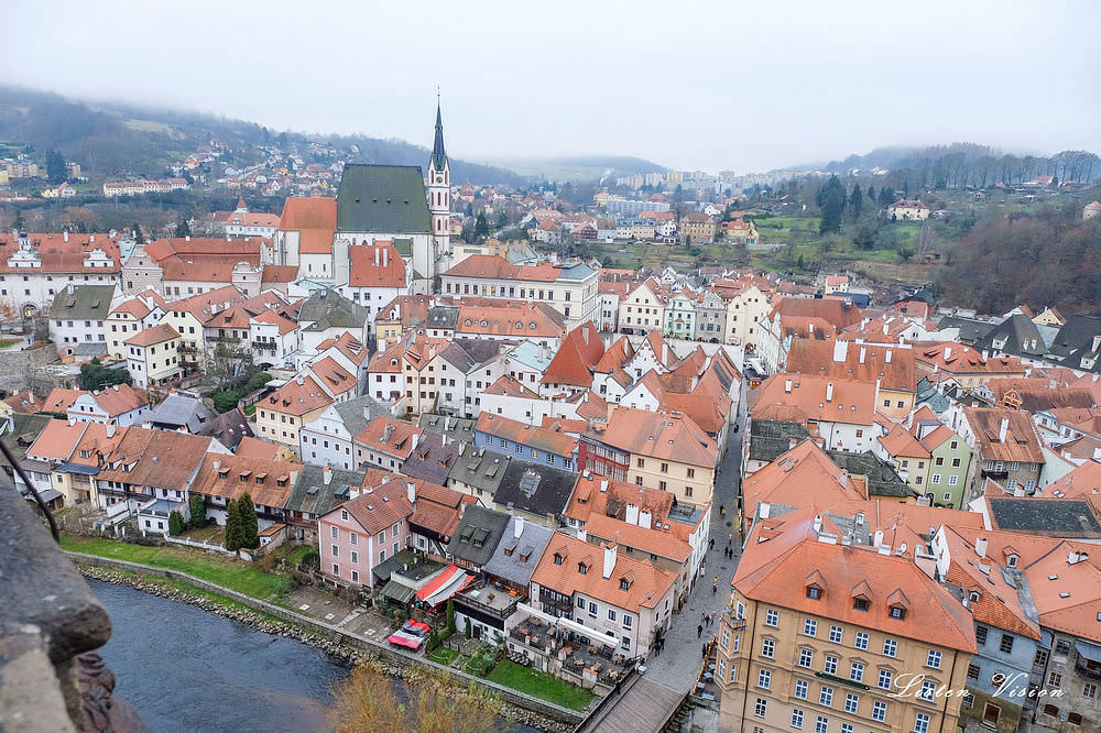 捷克 | 庫倫洛夫小鎮(Cesky Krumlov) 走進童話故事裡的世界