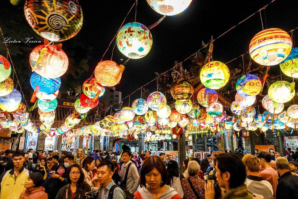 [ 節日限定 ] 2019台南普濟殿燈會再現街道燈籠海 / 台南熱門景點