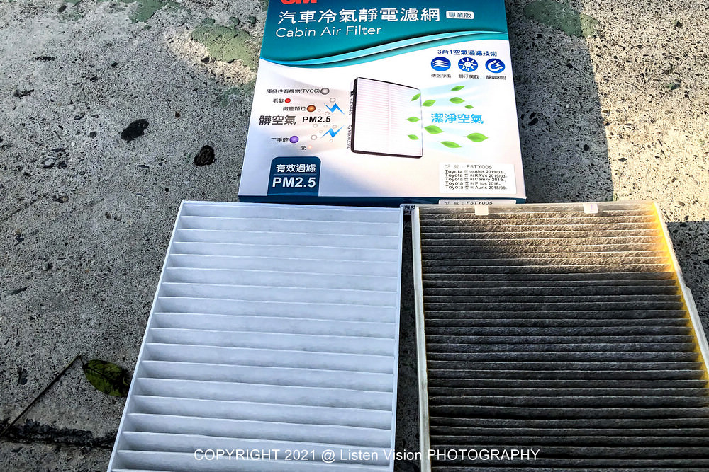 Rav4 Life / 2019 RAV4 更換 3M 汽車冷氣濾網 / 3M Cabon Air Filter 專業版